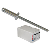 Brixo Aluminium Rivets Box of 500 Pieces 4 x 20mm